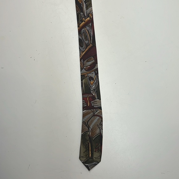 The Beatles Vintage Rocky Raccoon Song 100% Silk Tie - Picture 11 of 14